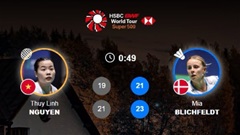 Nguyễn Thùy Linh lỡ hẹn tứ kết Arctic Open 2026